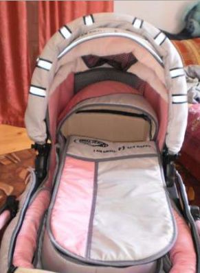 Продам Детскую коляску ARO TEAM Hugo розово-серого цвета